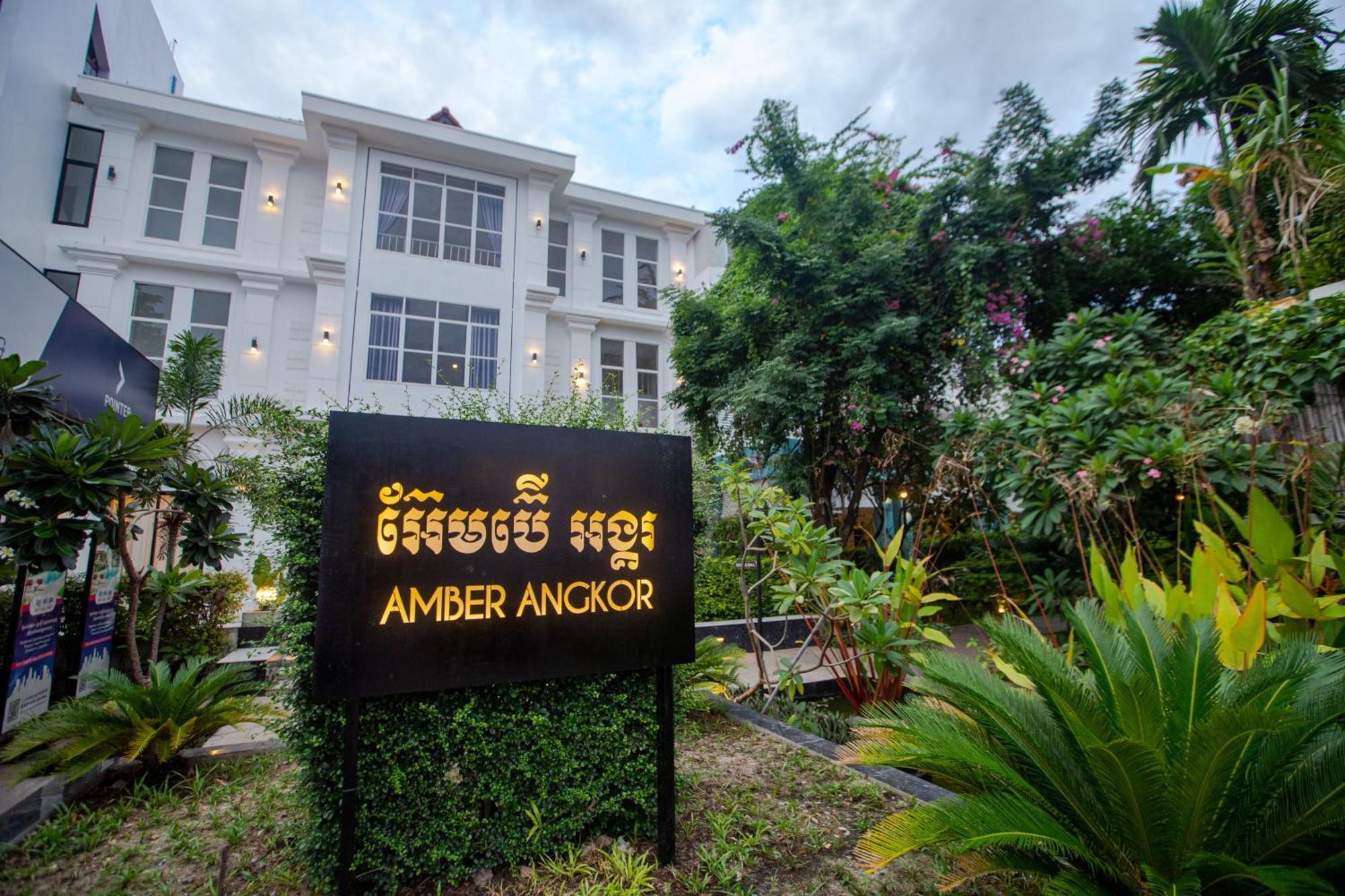 Amber Angkor Villa Hotel & Spa Sziemreap Kültér fotó